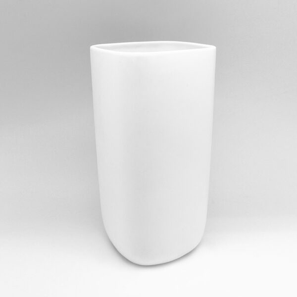 FS019-02 No pattern square vase for dye-sublimation print